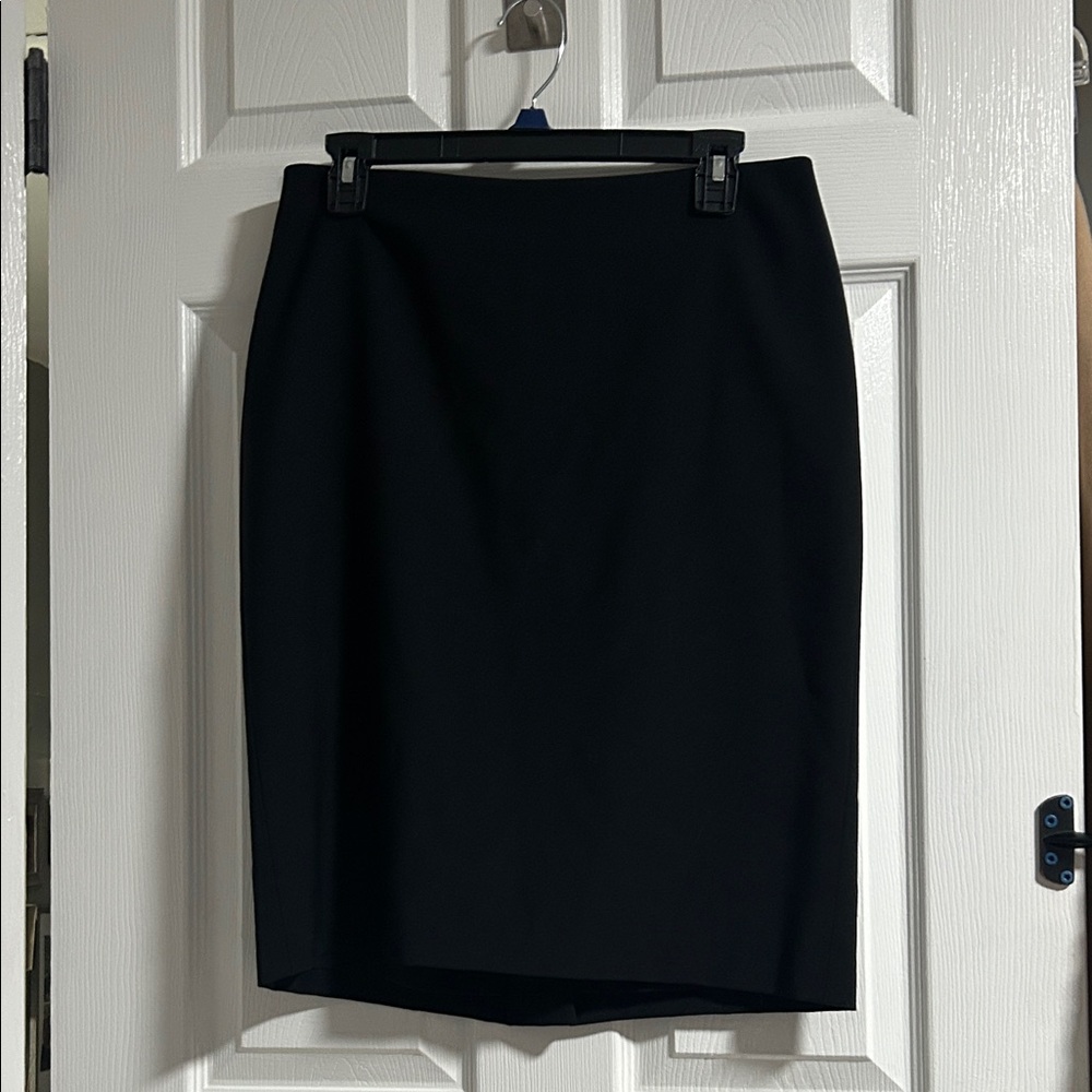 Talbots Classic Black Pencil Skirt